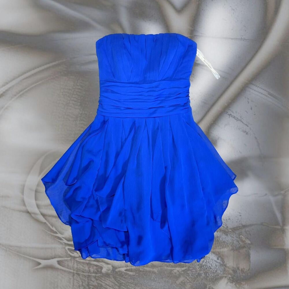 David-s-bridal Women's Blue Dress